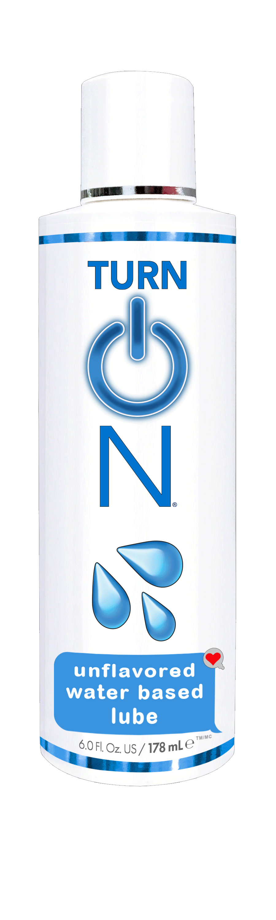 Turn on Unflavored Water Based Lube