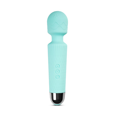 8 Speeds Rechargeable Silicone Wand Massager