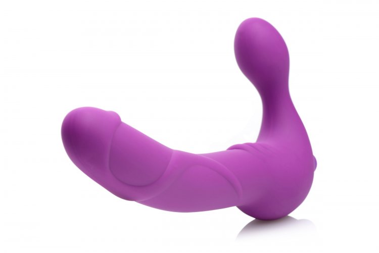 Royal Revolver Vibrating Strapless Strap- on Dildo