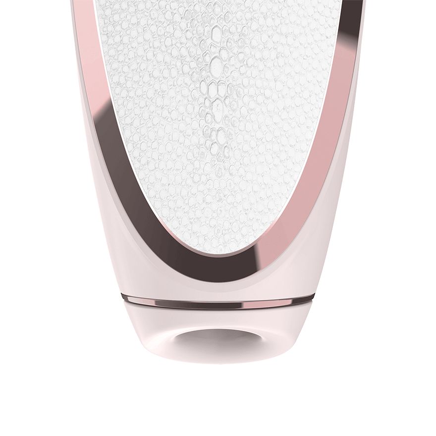 Satisfyer Luxury  Prêt-à-porter  - Rose Gold & White Leather