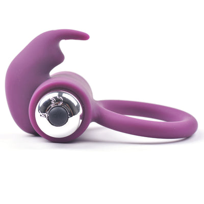 Silicone Rabbit Vibrating Cock Ring