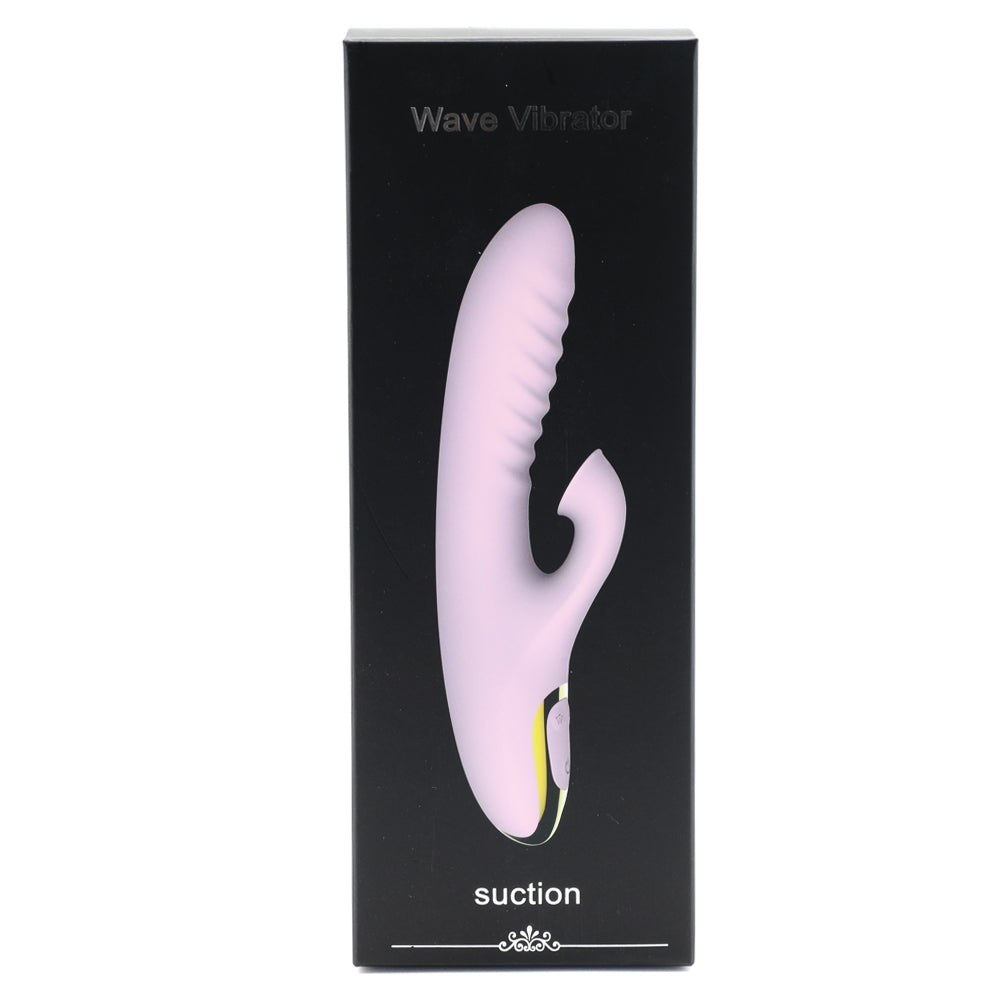 Wave Vibrator with Suction