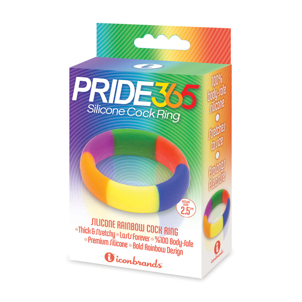 Pride 365 Rainbow Cock-Ring