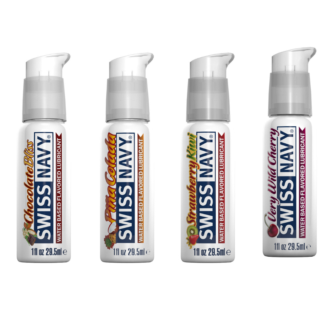 Swiss Navy Flavored Water Based Lubricants 1 Oz.