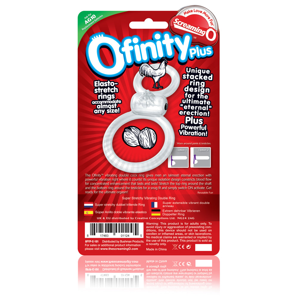 Ofinity Plus - Dual Vibrating Ring