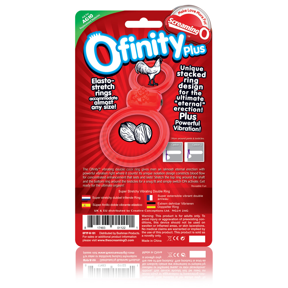 Ofinity Plus - Dual Vibrating Ring